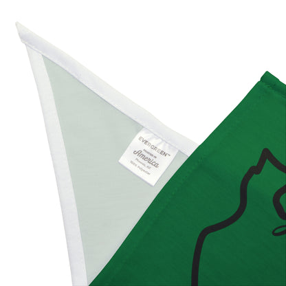 White Pet Bandana - Silhueta Brasil