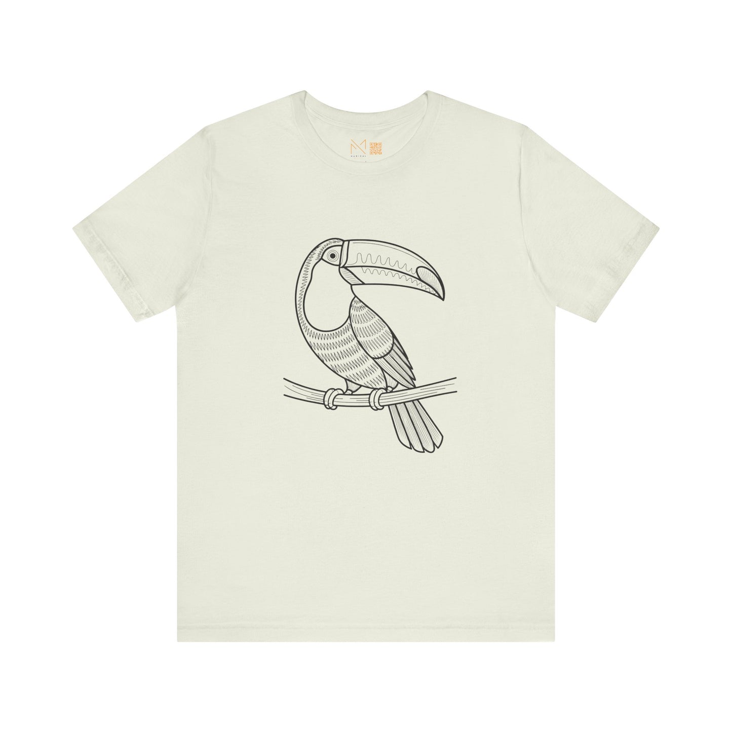 Tropical Toucan Graphic Tee - Unisex Short Sleeve Shirt