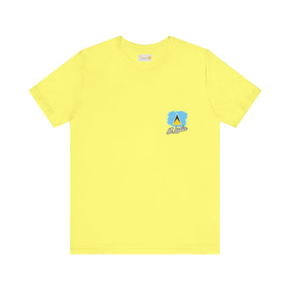 Saint Lucia Flag - Unisex Tee