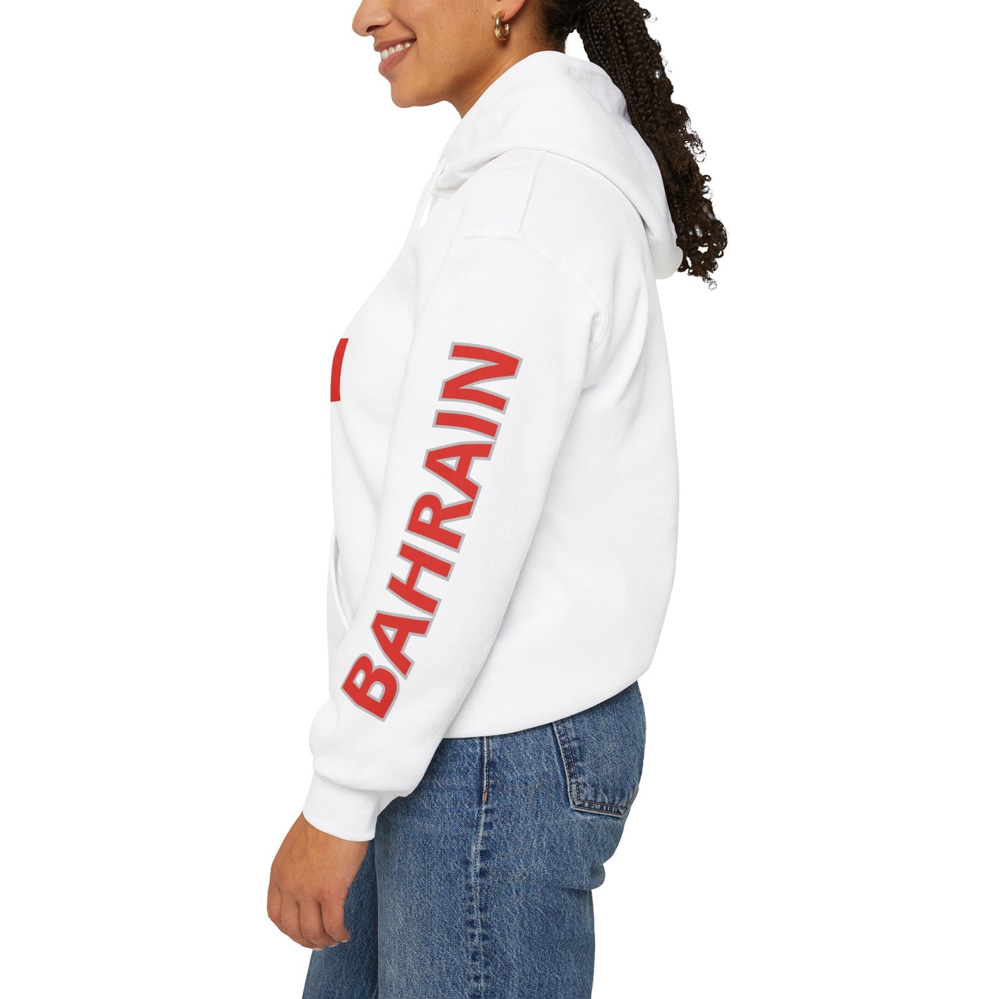 Bahrain Unisex Hooded Sweatshirt - Asia