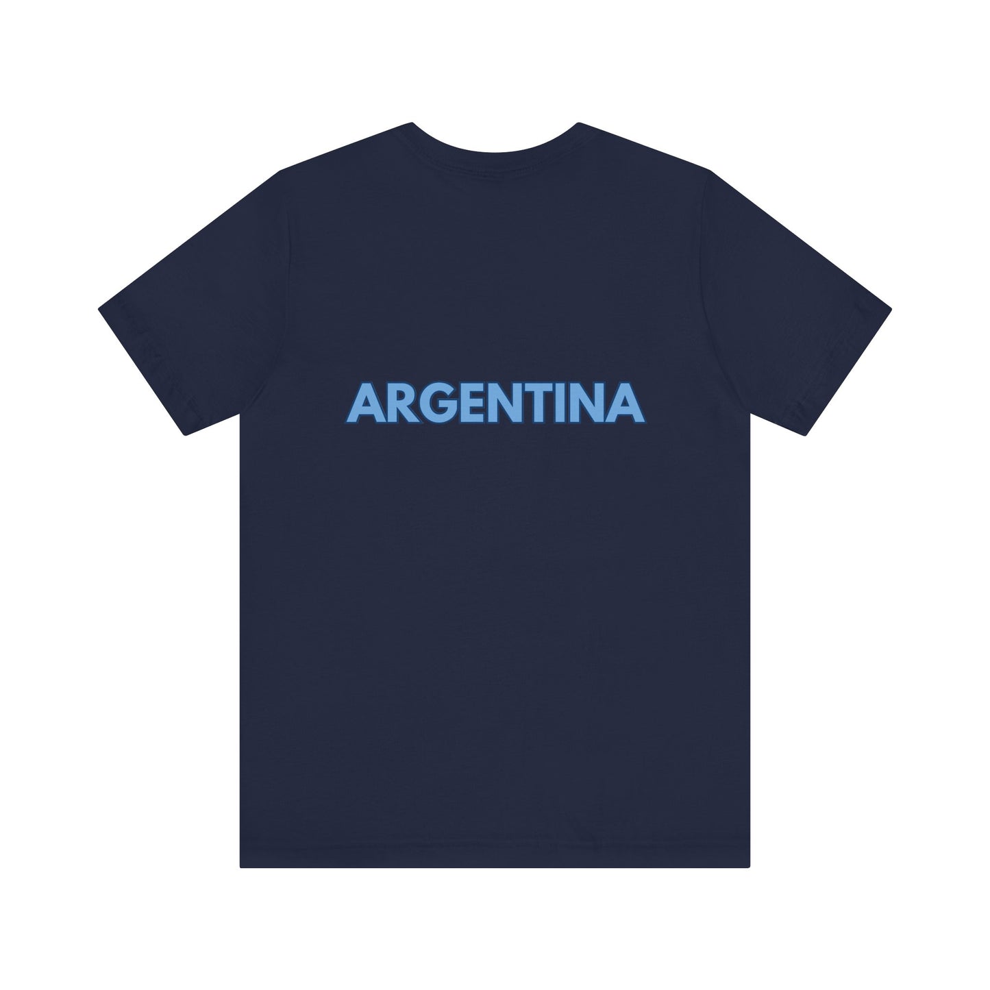 Argentina Flag Unisex Short Sleeve Tee - Spanish Collection