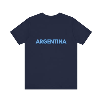 Argentina Flag Unisex Short Sleeve Tee - Spanish Collection