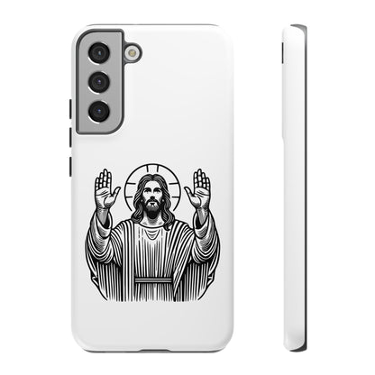 Jesus Phone Case - Simple yet Protective - iPhone- Samsung Galaxy - Google Pixel