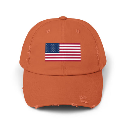 USA Flag Cap - Unisex Casual Hat - North America