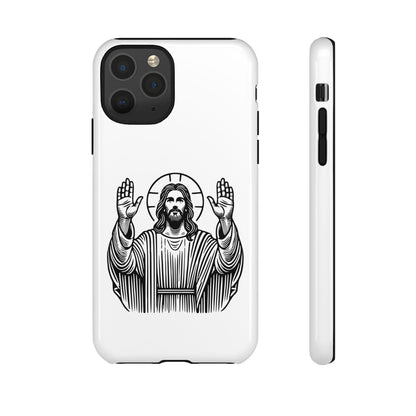 Jesus Phone Case - Simple yet Protective - iPhone- Samsung Galaxy - Google Pixel