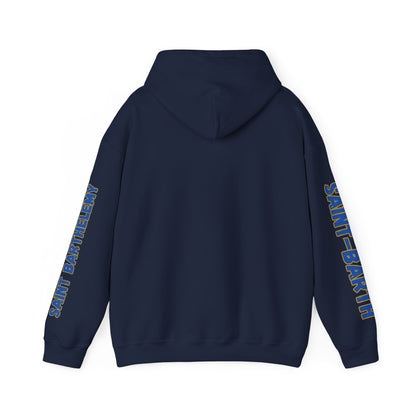 Saint_Barthelemy Flag Unisex Hoodie - Caribbean - Island Territory