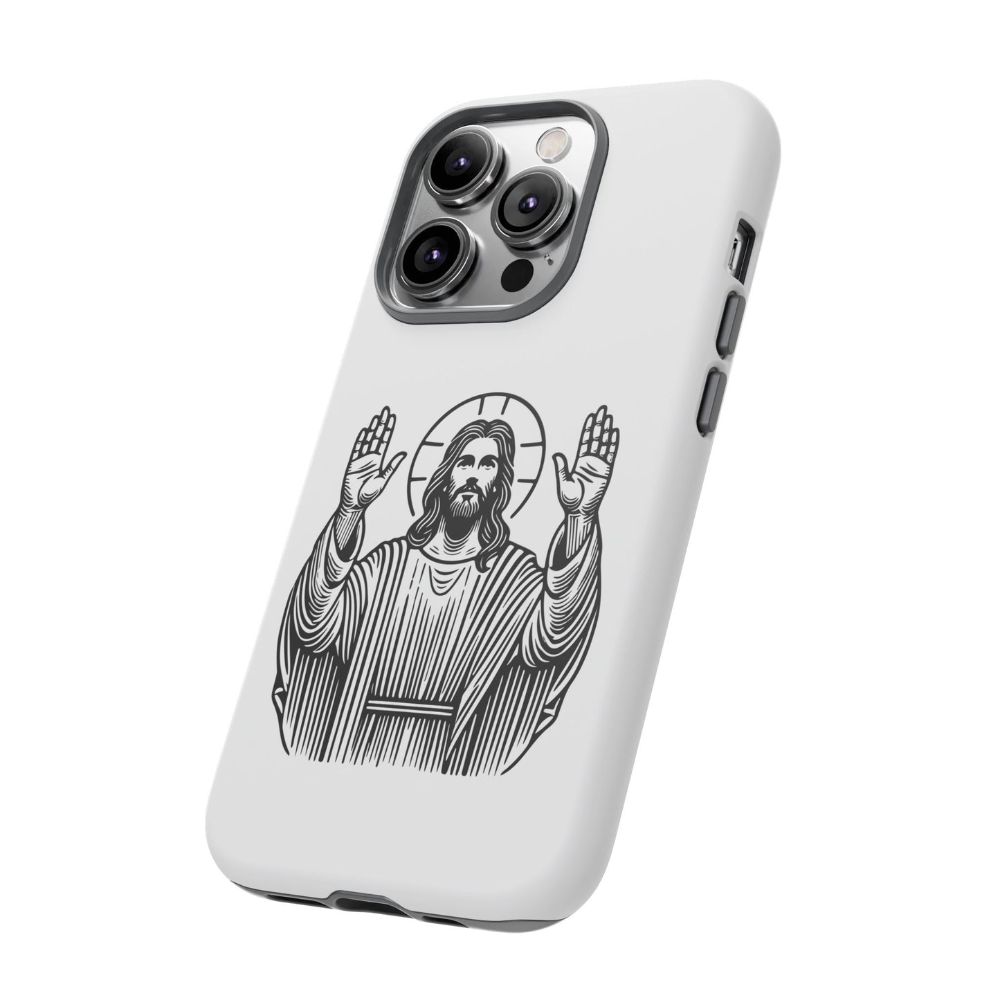 Jesus Phone Case - Simple yet Protective - iPhone- Samsung Galaxy - Google Pixel