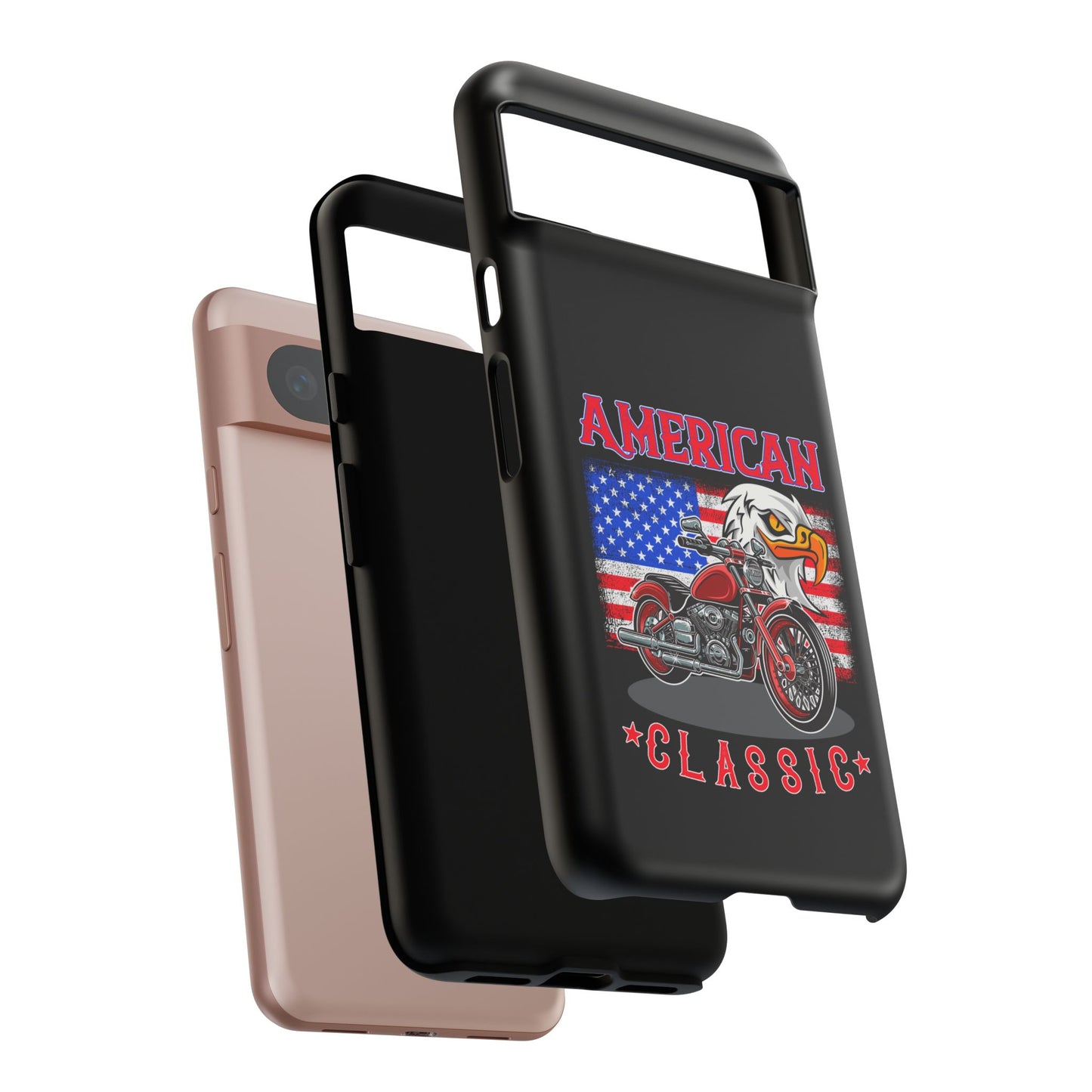 American Classic Motorcycle Phone Case - Tough Protection - iPhone, Samsung Galaxy, Google Pixel