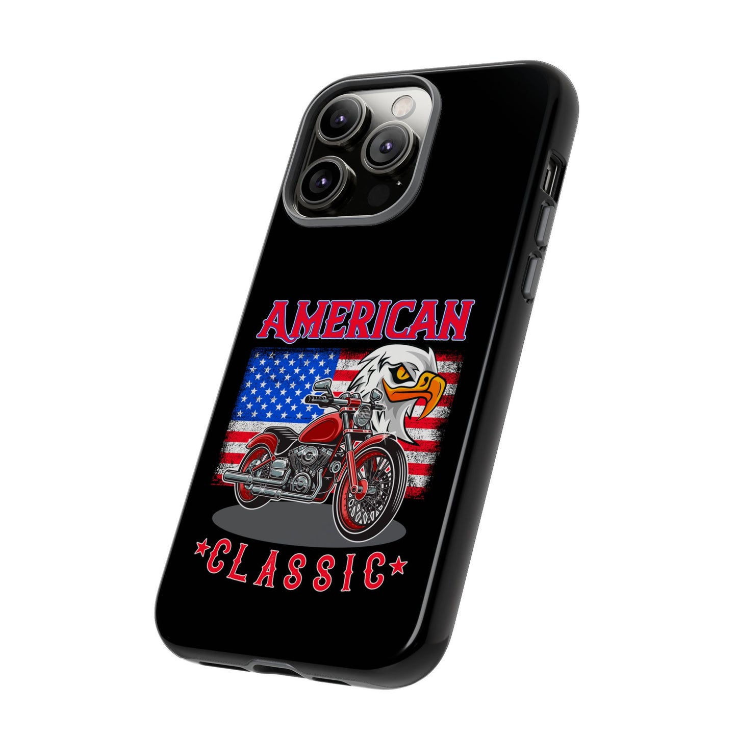 American Classic Motorcycle Phone Case - Tough Protection - iPhone, Samsung Galaxy, Google Pixel