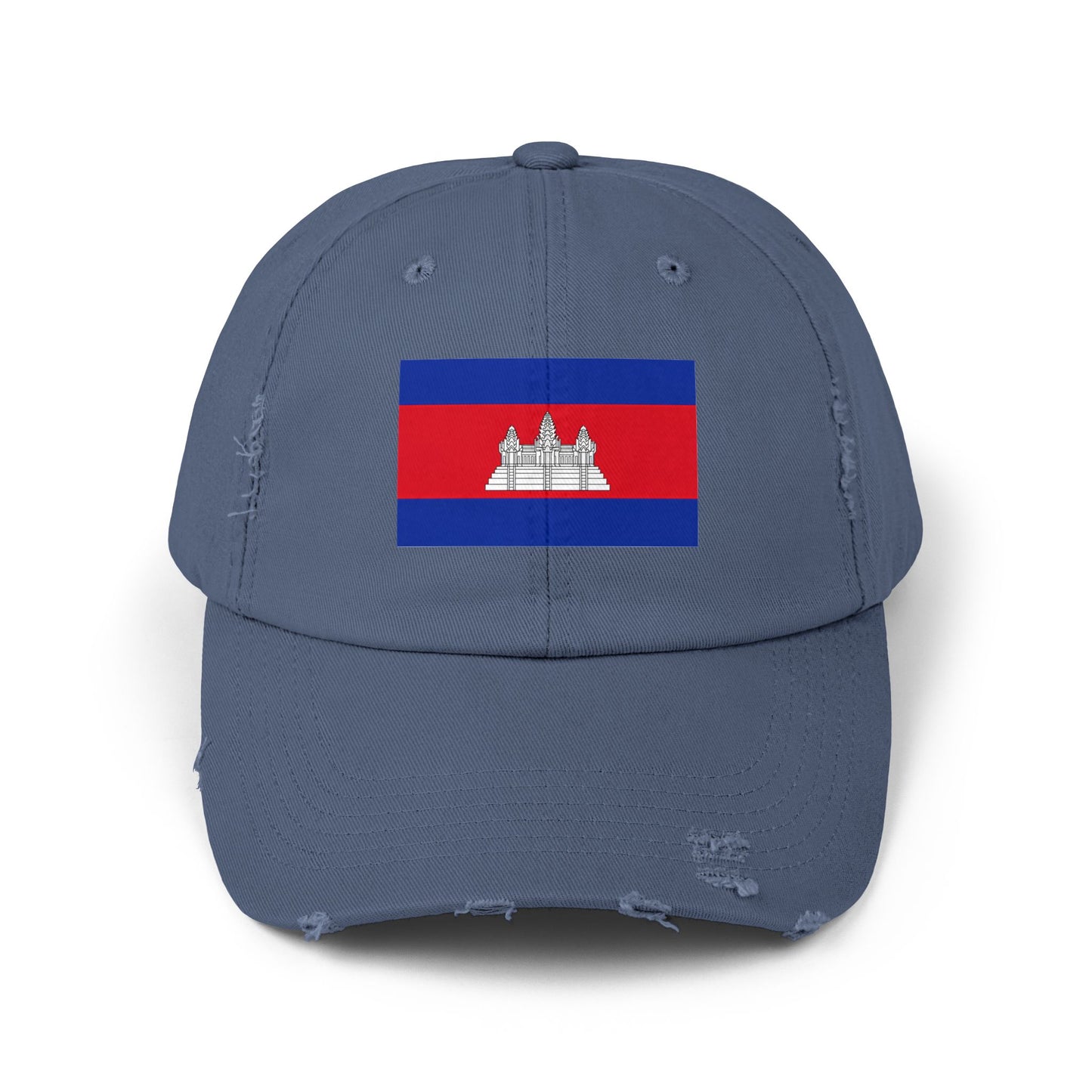 Cambodia Flag Cap - Unisex Casual Hat - Asia