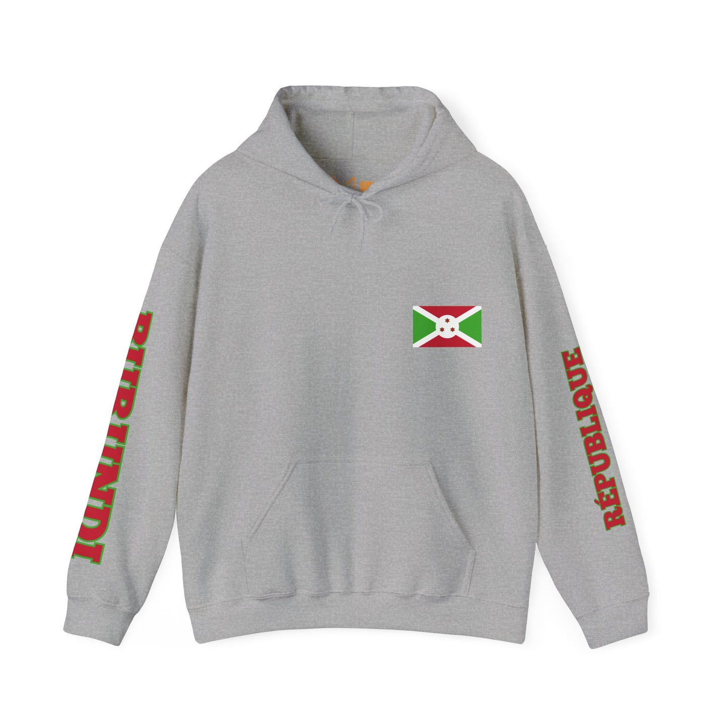 Burundi Unisex Hooded Sweatshirt - Africa