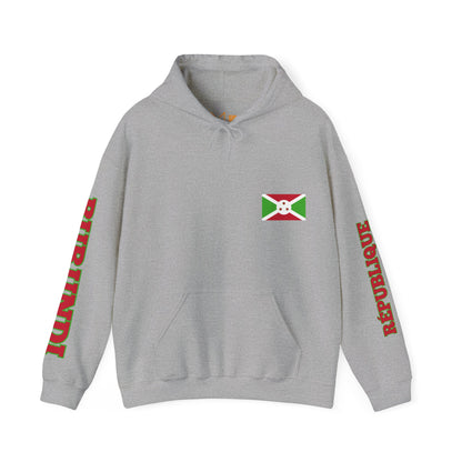 Burundi Unisex Hooded Sweatshirt - Africa