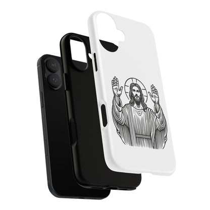 Jesus Phone Case - Simple yet Protective - iPhone- Samsung Galaxy - Google Pixel