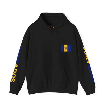 Barbados Unisex Hooded Sweatshirt - Caribbean