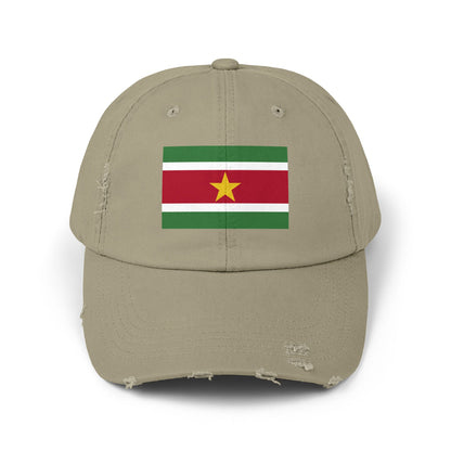 Suriname Flag Cap - Unisex Casual Hat - South America