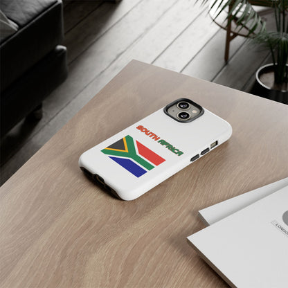 South Africa Flag Tough Phone Case - Durable, Stylish Protection - iPhone, Samsung Galaxy, Google Pixel