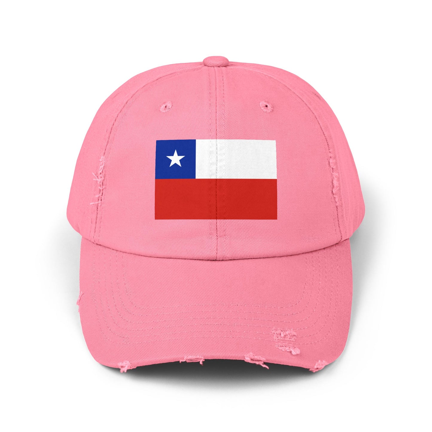 Chile Flag Cap - Unisex Casual Hat - South America