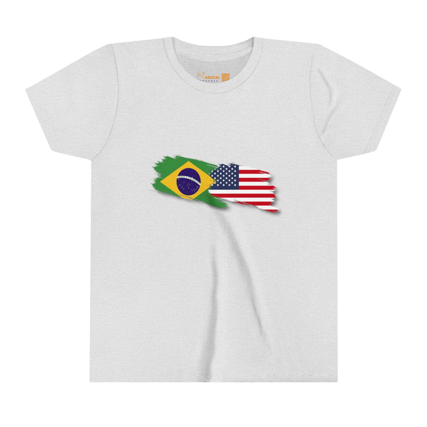 Brazilian Vibes Kids' T-Shirt (6 to 19 years old) -  Brasil/USA