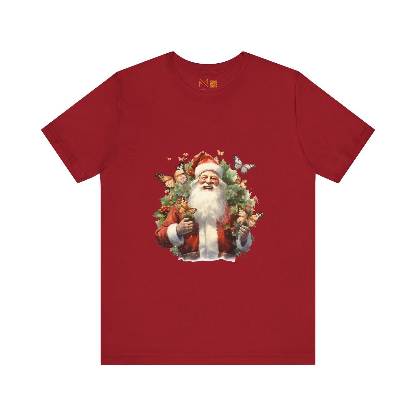 Santa Butterflies Unisex Tee - Most Likely to Be on the Naughty List