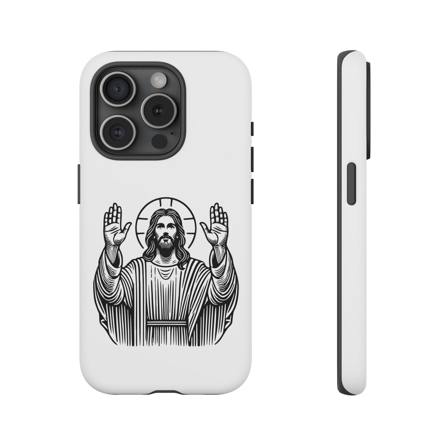 Jesus Phone Case - Simple yet Protective - iPhone- Samsung Galaxy - Google Pixel