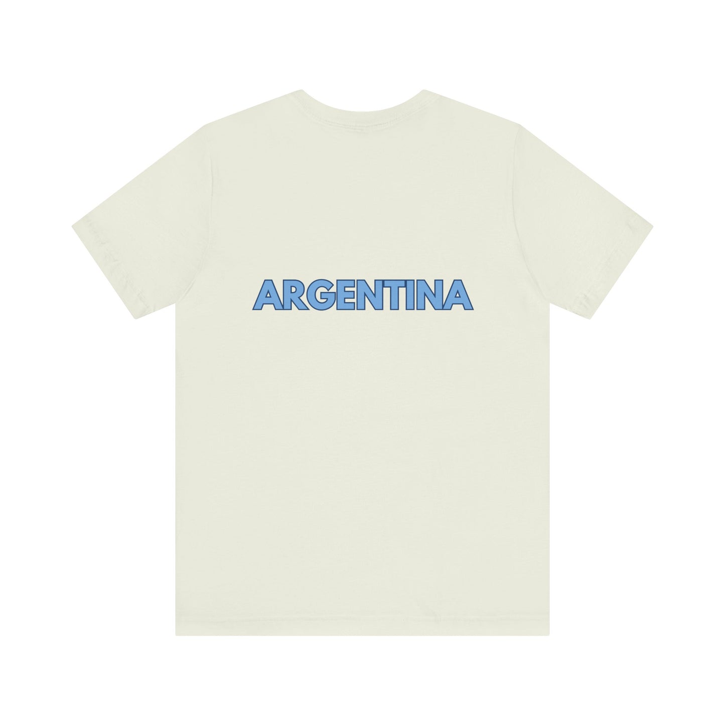 Argentina Flag Unisex Short Sleeve Tee - Spanish Collection