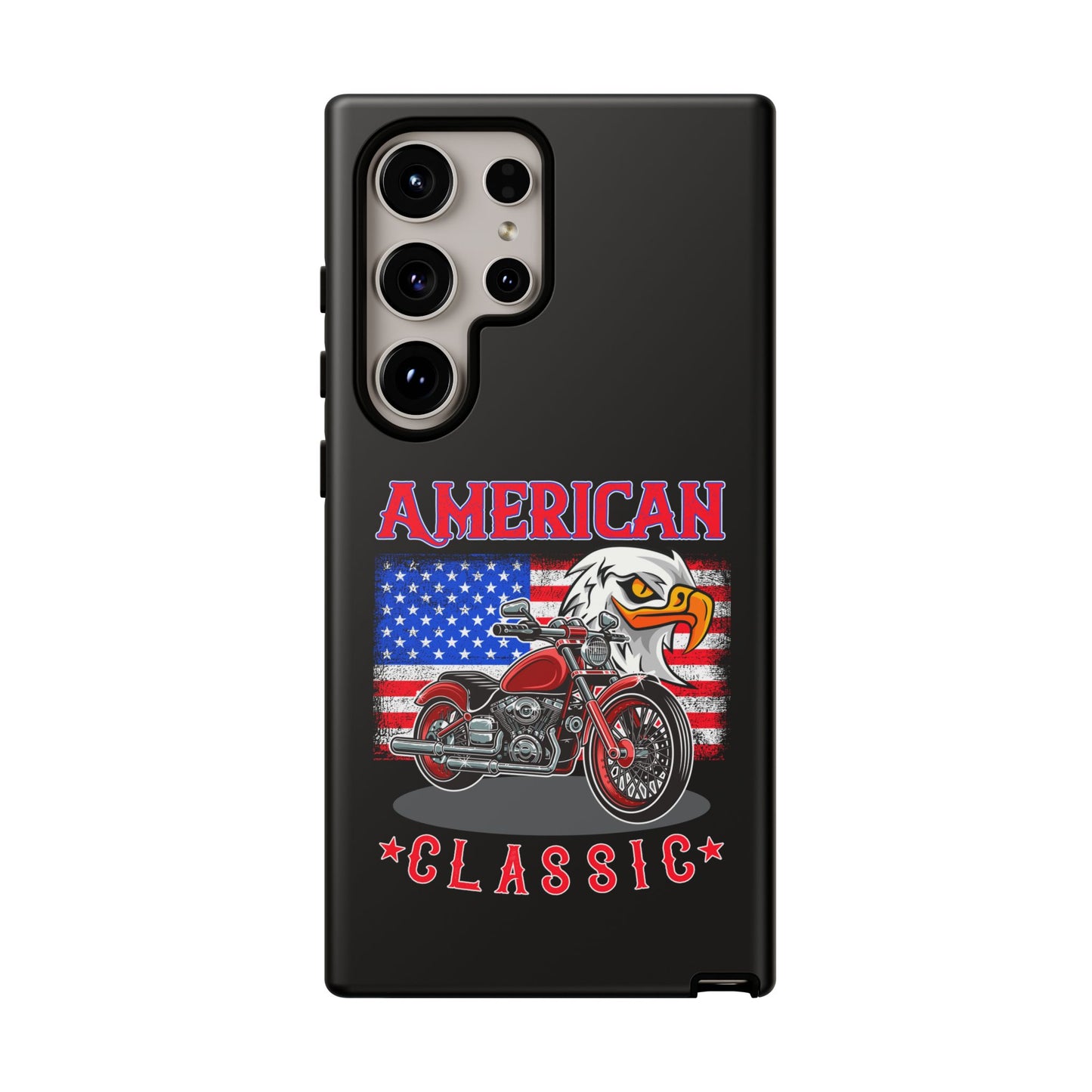 American Classic Motorcycle Phone Case - Tough Protection - iPhone, Samsung Galaxy, Google Pixel