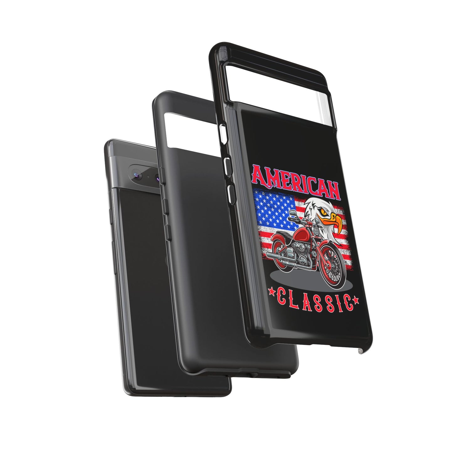 American Classic Motorcycle Phone Case - Tough Protection - iPhone, Samsung Galaxy, Google Pixel