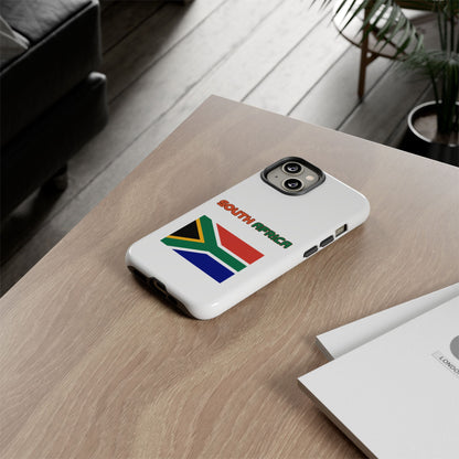 South Africa Flag Tough Phone Case - Durable, Stylish Protection - iPhone, Samsung Galaxy, Google Pixel