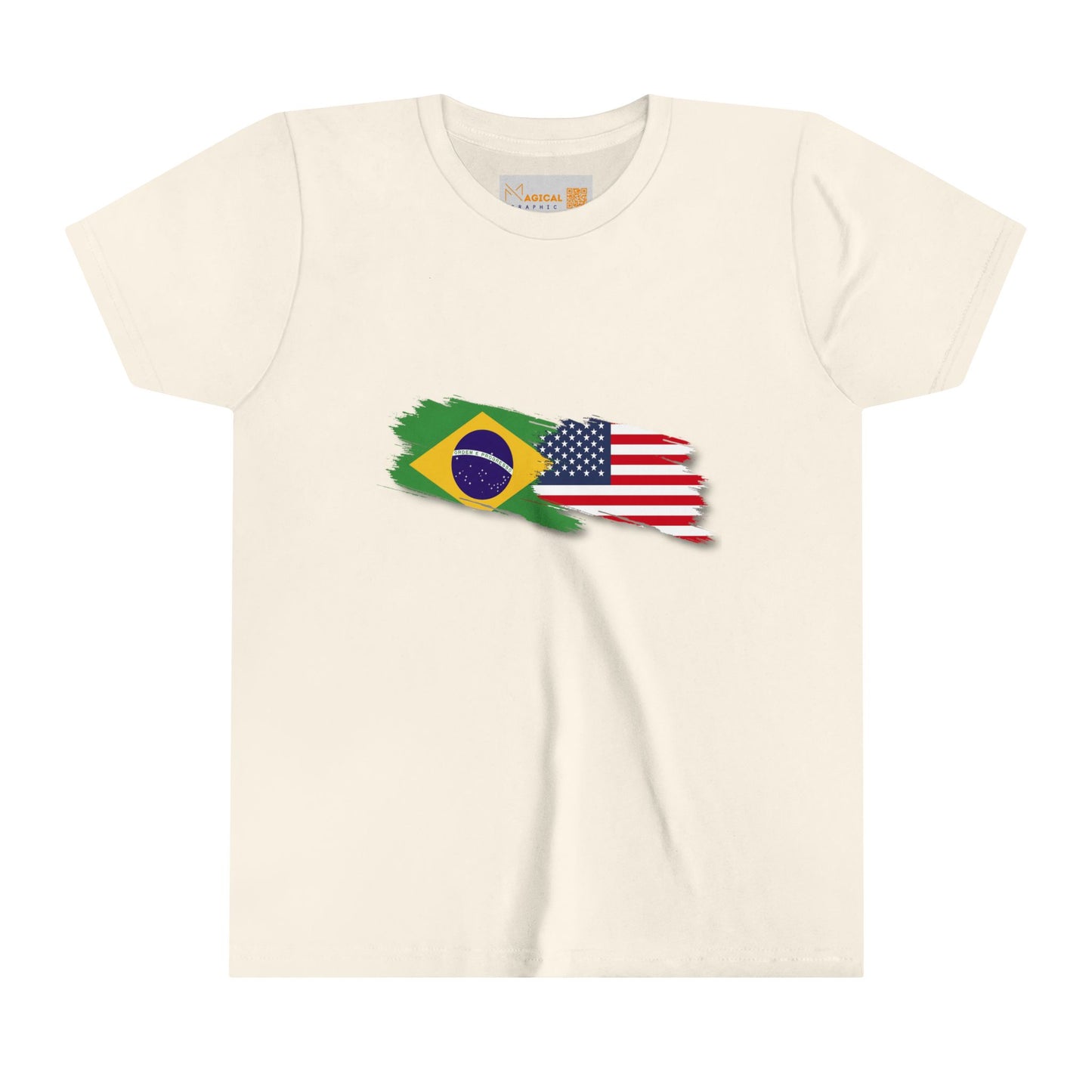 Brazilian Vibes Kids' T-Shirt (6 to 19 years old) -  Brasil/USA