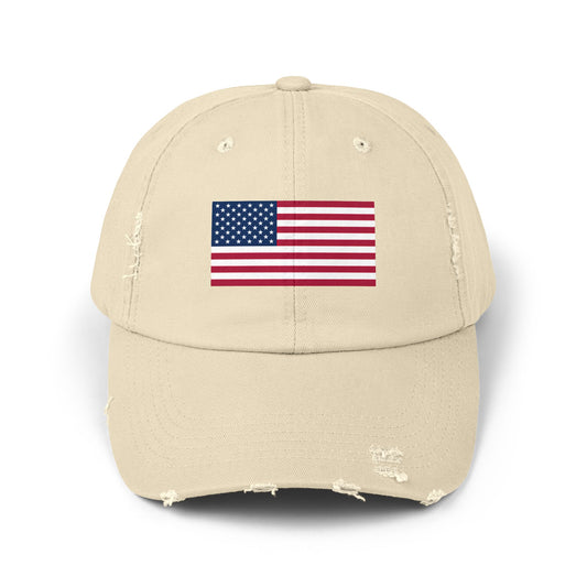 USA Flag Cap - Unisex Casual Hat - North America