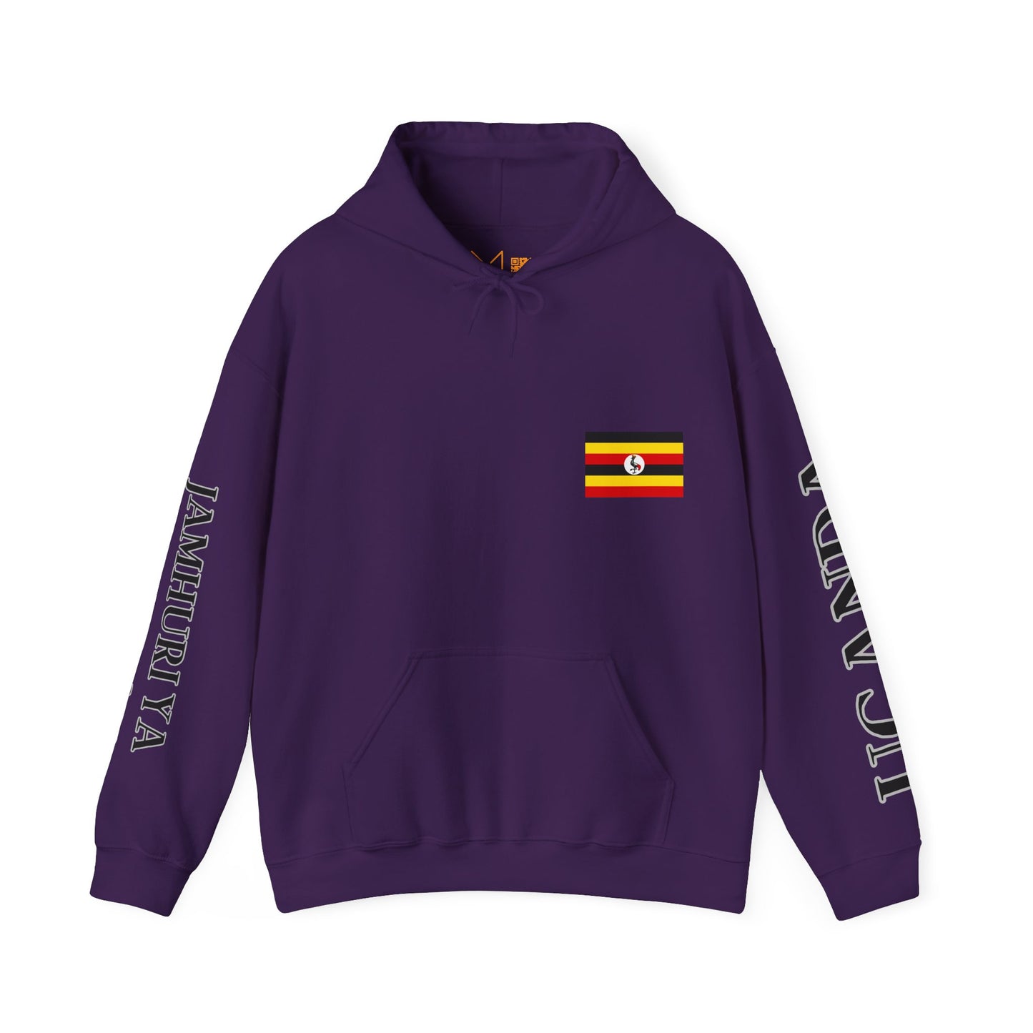 Uganda Unisex Hooded Sweatshirt - Africa