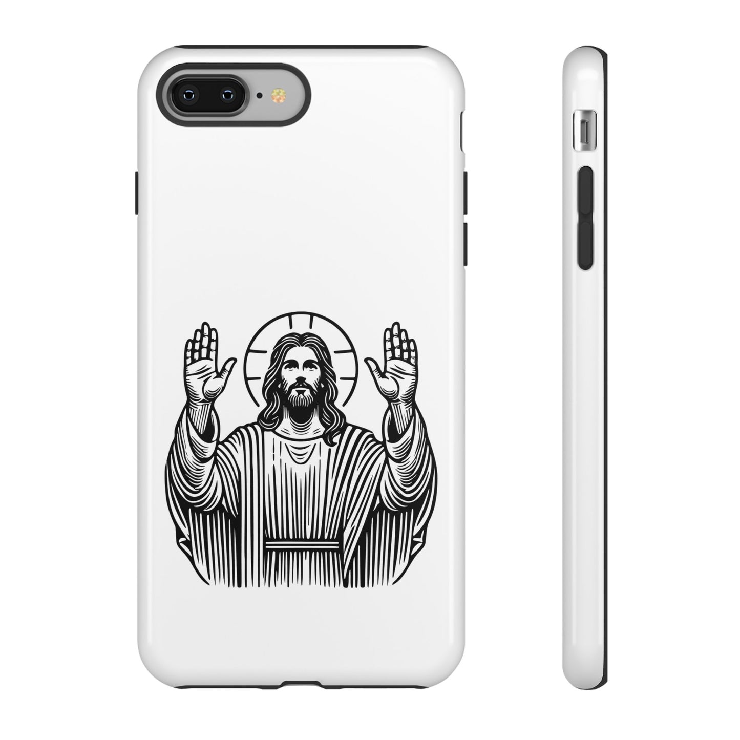 Jesus Phone Case - Simple yet Protective - iPhone- Samsung Galaxy - Google Pixel