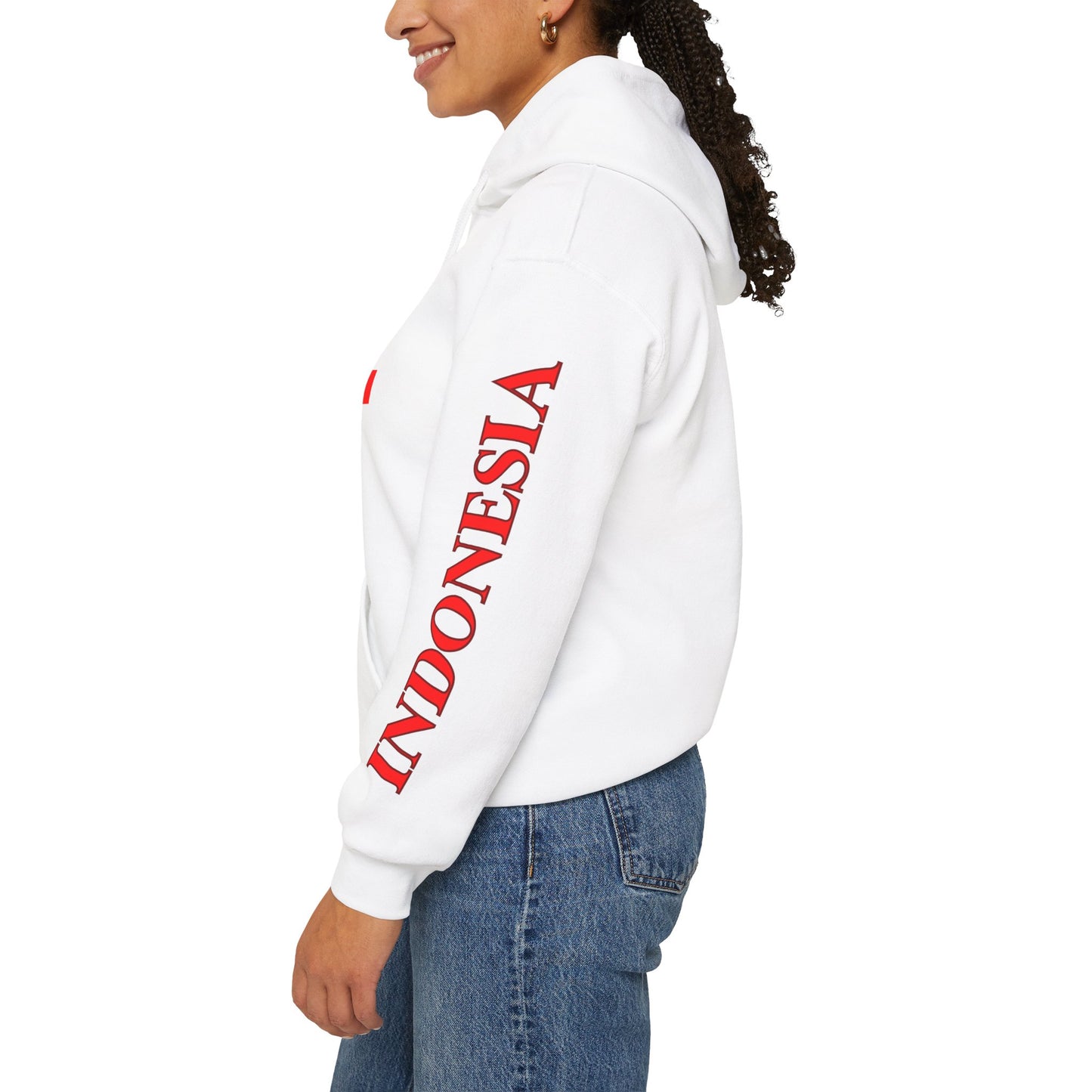 Indonesia Unisex Hooded Sweatshirt - Asia