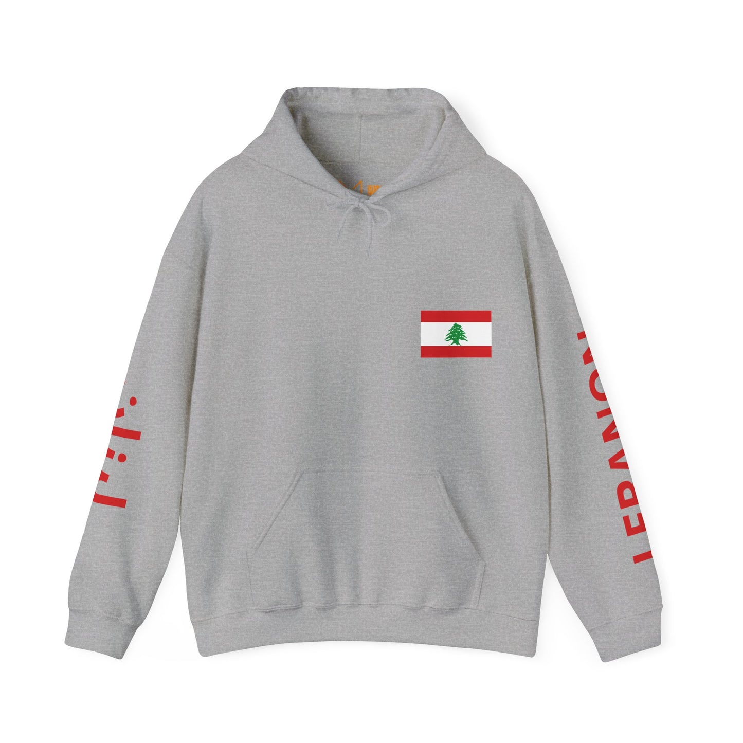 Lebanon Unisex Hooded Sweatshirt - Asia