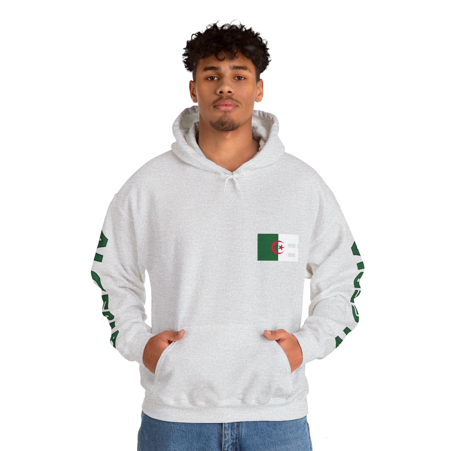 Algeria Unisex Hooded Sweatshirt - Africa