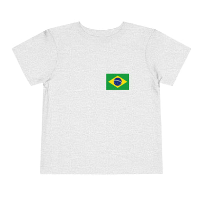 Toddler Unisex Tee - 2T to 5T - Brazilian Flag