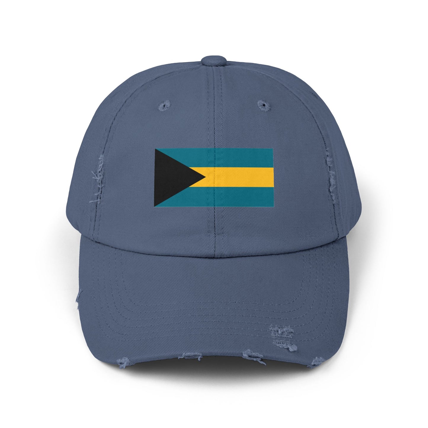 Bahamas Flag Cap - Unisex Casual Hat - Caribbean