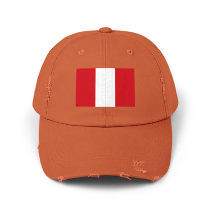 Peru Flag Cap - Unisex Casual Hat - South America