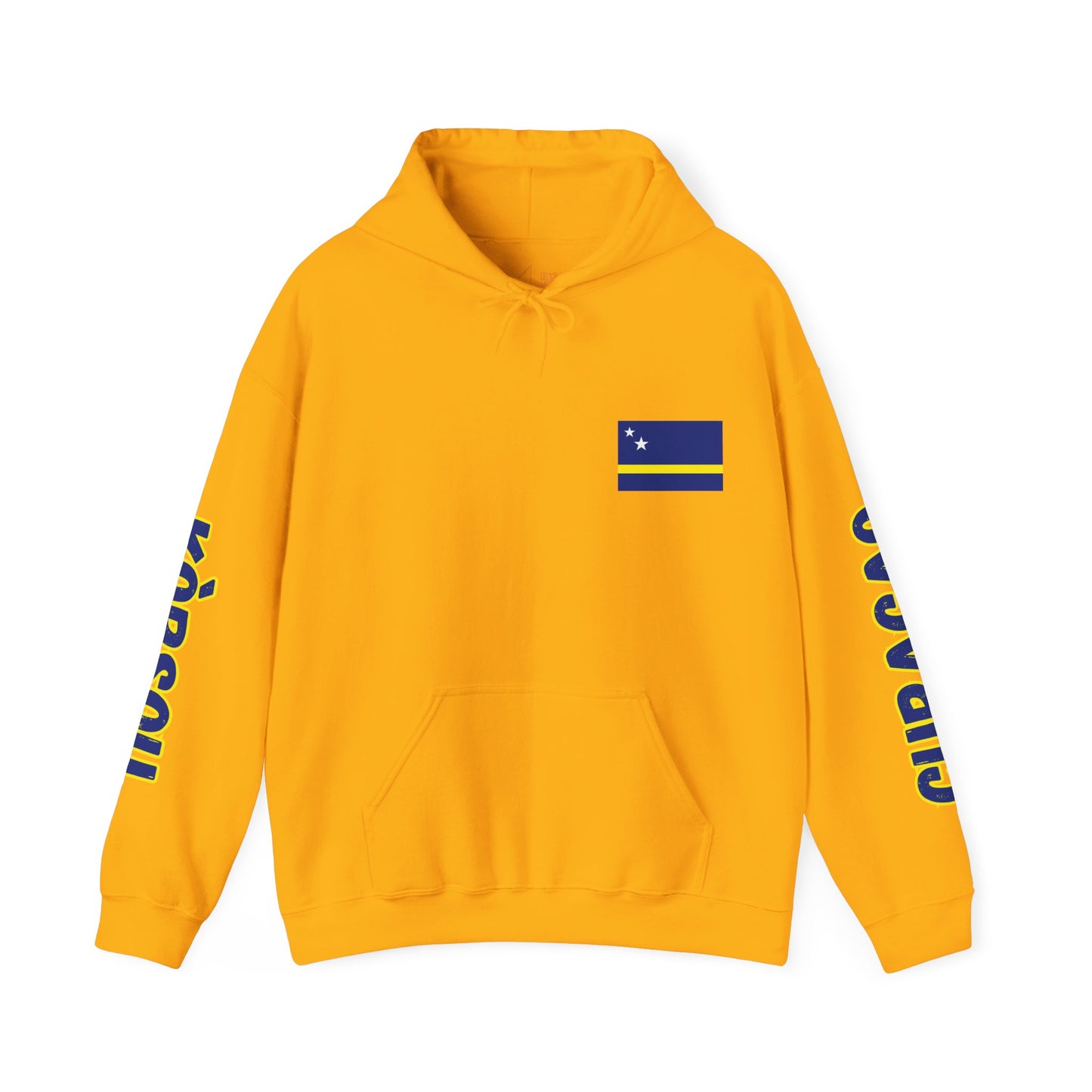 Curacao Flag Unisex Hoodie - Caribbean - Island Territory