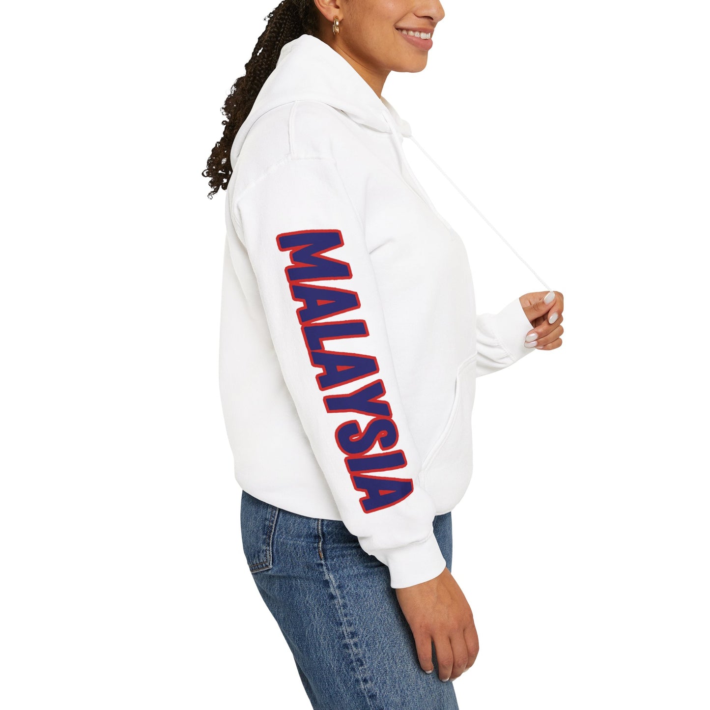 Malaysia Unisex Hooded Sweatshirt - Asia