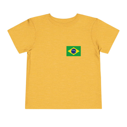 Toddler Unisex Tee - 2T to 5T - Brazilian Flag