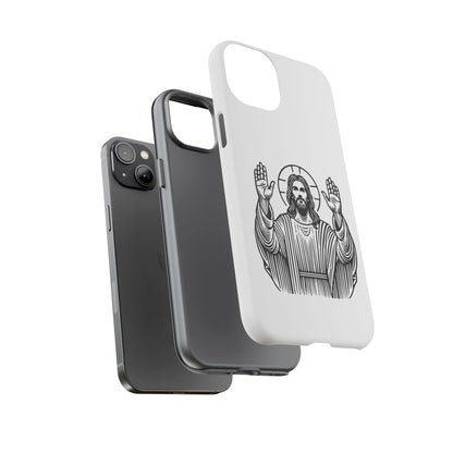 Jesus Phone Case - Simple yet Protective - iPhone- Samsung Galaxy - Google Pixel