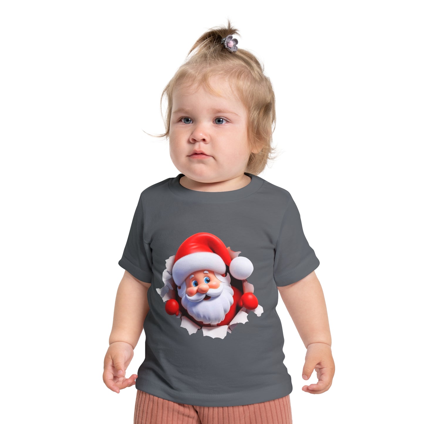 Cute Santa Baby T-Shirt for Christmas - 3 to 18 month old