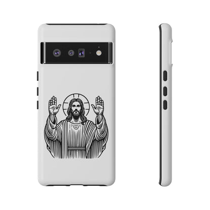 Jesus Phone Case - Simple yet Protective - iPhone- Samsung Galaxy - Google Pixel