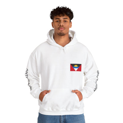 Antigua and Barbuda Unisex Hooded Sweatshirt - Caribbean