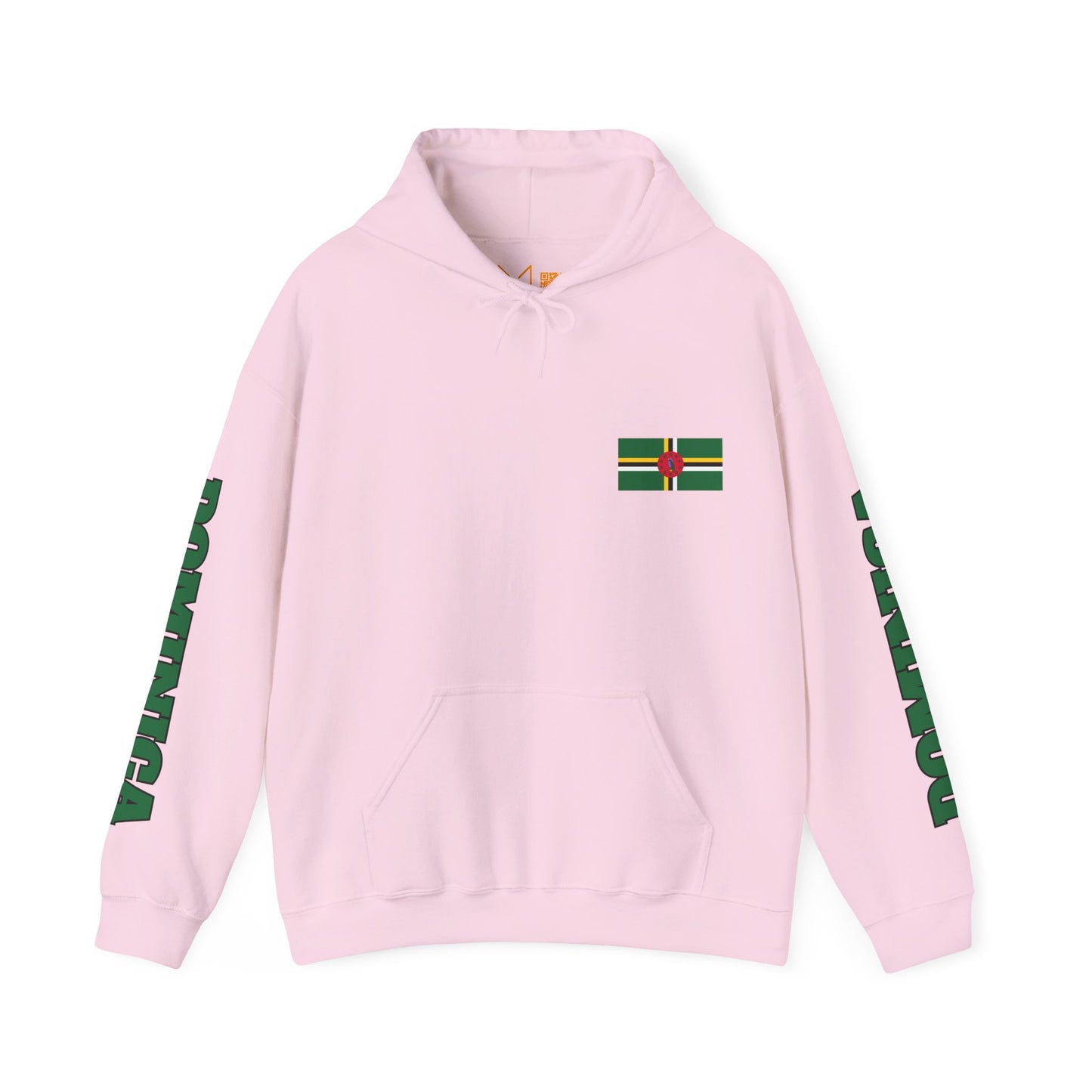 Dominica Unisex Hooded Sweatshirt - Caribbean