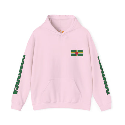 Dominica Unisex Hooded Sweatshirt - Caribbean