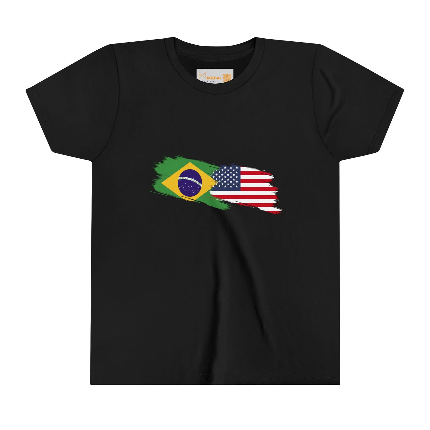 Brazilian Vibes Kids' T-Shirt (6 to 19 years old) -  Brasil/USA