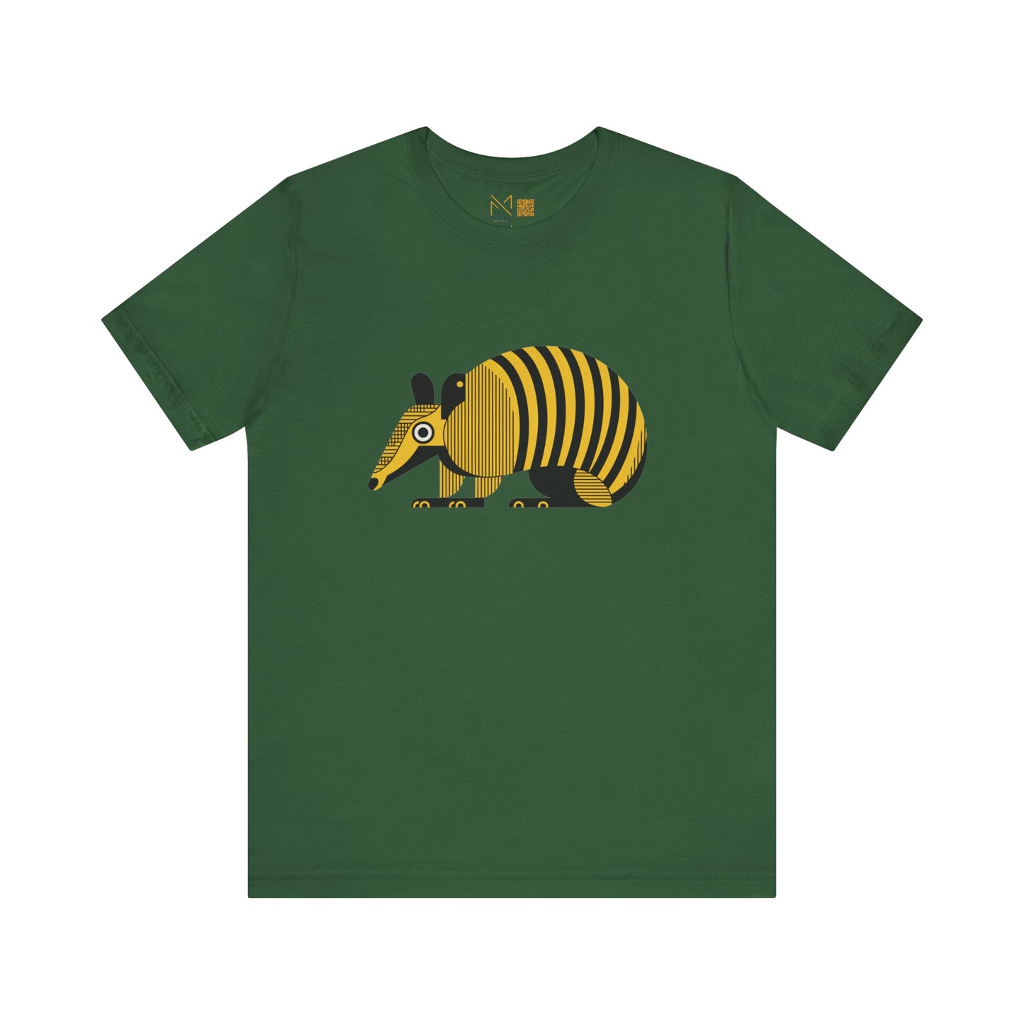 Colorful Armadillo Graphic Unisex Tee - Nature Lovers