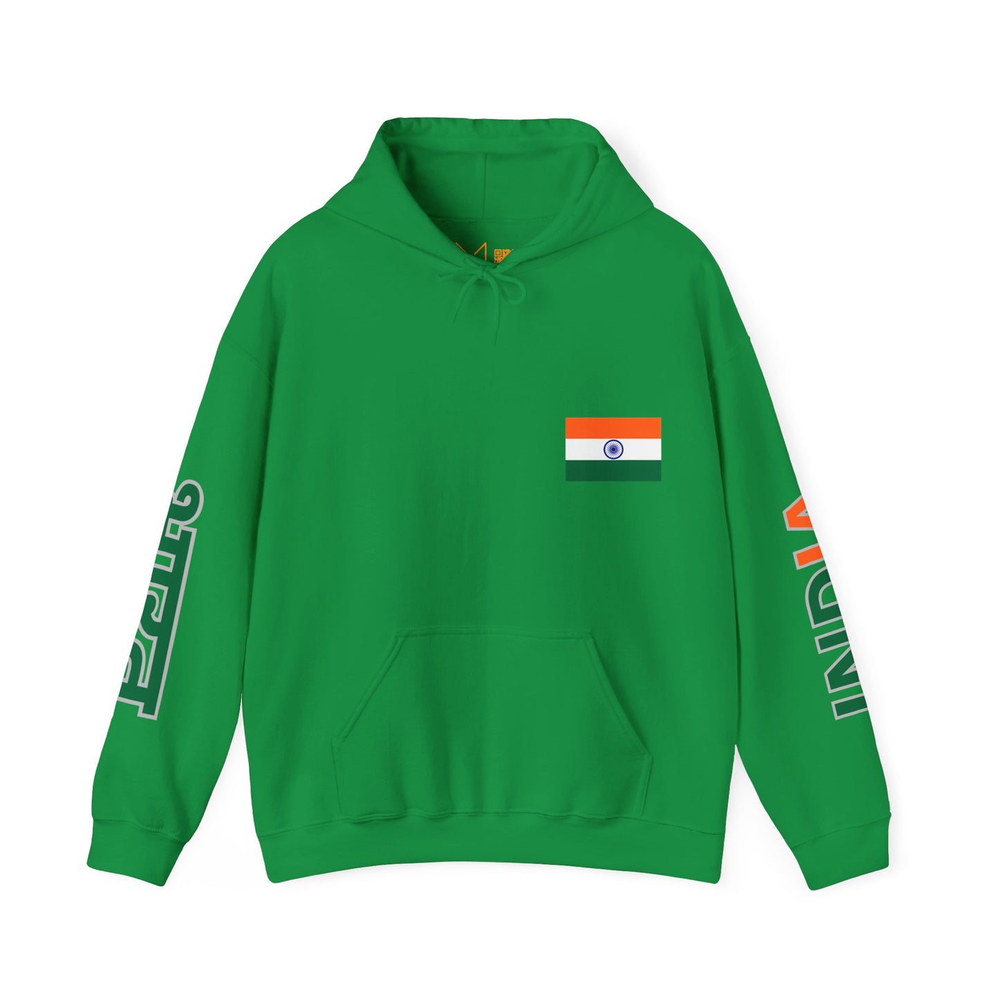 India Unisex Hooded Sweatshirt - Asia